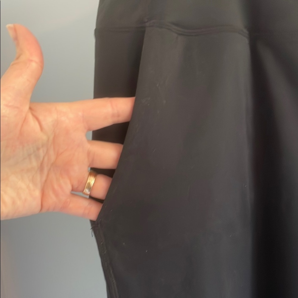 New with tags Willit Classic Black High-Rise yoga Wide Leg Pants, size XXL - Picture 8 of 15